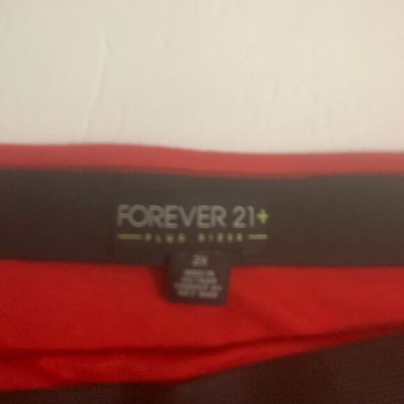 Red Bodycon Skirt  - Picture 2 of 4